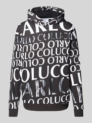 Hoodie mit Kapuze von CARLO COLUCCI Schwarz - 5