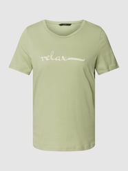 T-Shirt mit Statement-Stitching Modell 'ROJAOLLY' von Vero Moda Grün - 16