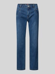 straight fit jeans met steekzakken van Buena Vista - 14