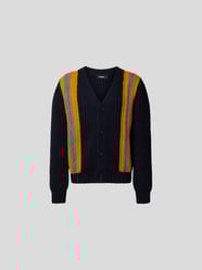 Strickjacke mit Kontraststreifen von Dsquared2 Blau / Türkis - 35