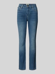 Slim Fit Jeans im 5-Pocket-Design Modell 'California' von MAC Blau - 26