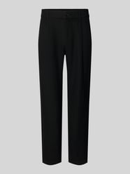Tapered fit linnen broek met steekzakken van MCNEAL - 32