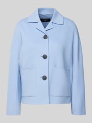 Jacke mit aufgesetzten Taschen Modell 'SALE' von Weekend Max Mara Blau - 5