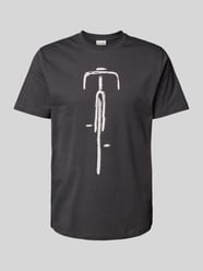 T-shirt z okrągłym dekoltem model ‘Bike Front’ od Dedicated - 36