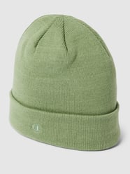 Beanie mit Label-Stitching von CHAMPION Grün - 34
