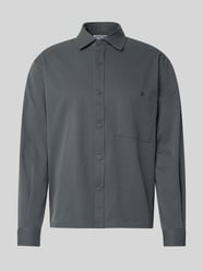 Slim fit vrijetijdsoverhemd met kentkraag van JAKE*S STUDIO MEN - 11