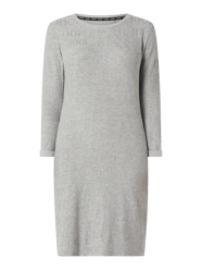 Koszula nocna z wzorem z logo  od JOOP! BODYWEAR Szary - 9