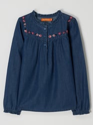 Blusenshirt aus Denim  von Staccato Blau / Türkis - 21