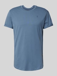 T-Shirt mit Label-Print von G-Star Raw Blau - 36