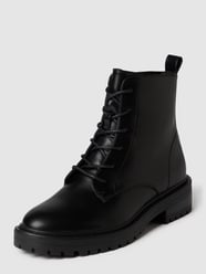 Bikerboots mit seitlichem Reißverschluss Modell 'Bold' von Only Grau / Schwarz - 20