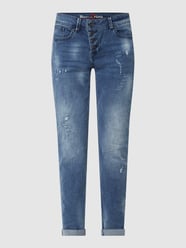 Slim Fit Jeans mit Stretch-Anteil Modell 'Malibu' von Buena Vista - 46