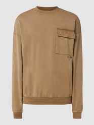 Sweatshirt van katoen, model 'Chris' van !Solid Beige - 33