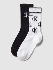 Socken mit Label-Details im 2er-Pack von Calvin Klein Jeans Weiß - 6