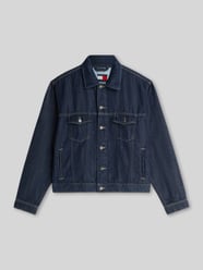 Kurtka jeansowa o kroju regular fit z mieszanki bawełny i lnu od Tommy Jeans - 21