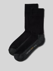 Unisex Socken mit Pro-Tex Funktion im 2er-Pack von camano Schwarz - 32