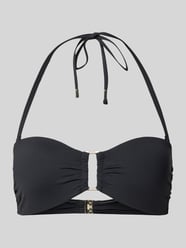 Góra od bikini w formie bandeau model 'MONOCHROME BEACH' od JOOP! COLLECTION - 4