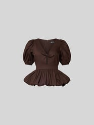 Blusenshirt mit V-Ausschnitt von ROTATE - 7