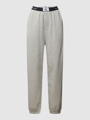 Sweatpants met elastische band met logo van Calvin Klein Underwear Grijs / zwart - 39