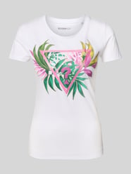T-shirt z nadrukiem z logo od GUESS - 43