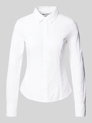 Slim fit blouse met doorknoopsluiting van Review - 47