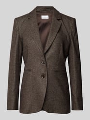 Blazer mit Effektgarn Modell 'SEME' von Marella Braun - 1