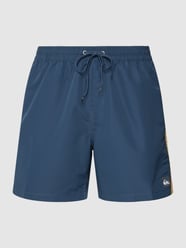 Badehose mit Kontraststreifen von Quiksilver Blau - 42