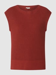 Pullunder aus Baumwolle von Tom Tailor Rot - 47