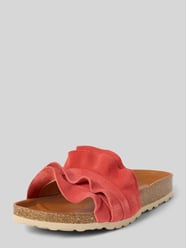 Sandalette aus Leder Modell 'ROCIO SERRAJE VOLANTE' von Verbenas - 9