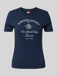 T-Shirt mit Label-Print von Tommy Jeans - 24