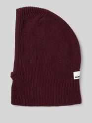 Muts van zuivere wol, model 'DEAATA' van Armedangels Bordeaux - 5