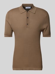 Regular Fit Poloshirt mit Knopfleiste Modell 'talaia' von Mango Grün - 15