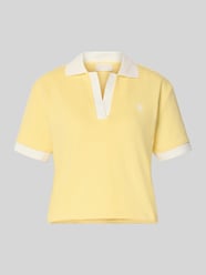 Poloshirt met V-hals van LeGer by Lena Gercke - 9