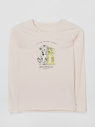 Longsleeve mit Print von Tom Tailor Pink - 38