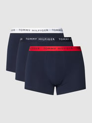 Trunks mit Logo-Stitching im 3er-Pack von Tommy Hilfiger Blau - 36