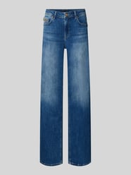 Straight fit jeans van katoenmix model 'KIRA' van Raffaello Rossi - 16