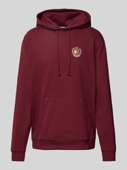 Hoodie met labelstitching van Tommy Jeans Bordeaux - 18