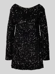 Minikleid mit Paillettenbesatz Modell 'Loose Seqiun' von Gina Tricot - 5