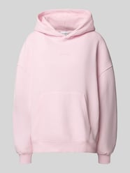 Bluza o kroju boyfriend z kapturem i kieszenią kangurką model ‘Iconic’ od OH APRIL - 20