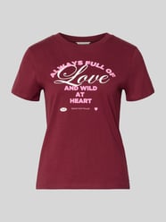 T-shirt o kroju regular fit z czystej bawełny od Tom Tailor Denim - 31