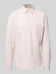 Freizeithemd mit Knopfleiste Modell 'Hanson' von JOOP! Jeans Beige - 12