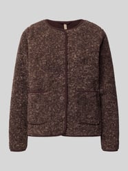 Blouson mit Bouclé-Struktur Modell 'SC-GERTRUD 3' von Soyaconcept - 14