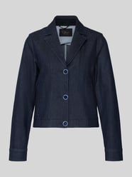 Regular fit korte blazer van Denim van s.Oliver BLACK LABEL - 44