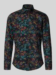 Slim Fit Freizeithemd mit floralem Allover-Print Modell 'New' von SEIDENSTICKER - 4