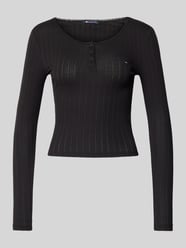 Henley-shirt met lange mouwen met ribstructuur van Tommy Jeans - 18