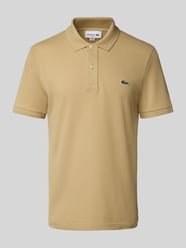 Slim Fit Poloshirt aus reiner Baumwolle von Lacoste Beige - 48