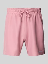 Badehose mit Label-Stitching von Pegador Pink - 21