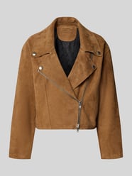 Lederjacke mit Reverskragen Modell 'Kaia' von STAND STUDIO - 28