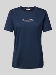 T-shirt met labelprint van Tommy Hilfiger - 21