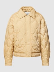 Steppjacke mit seitlichen Eingrifftaschen von Marc O'Polo Denim Beige - 23