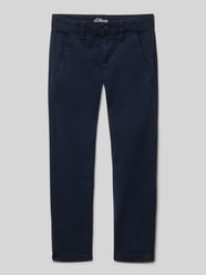 Slim fit Chino van Katoenmix Model 'BRAD' van s.Oliver RED LABEL - 38